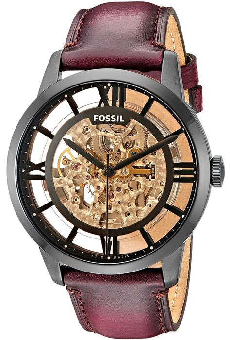 fossil mechanical watch|inexpensive mechanical watches for men.